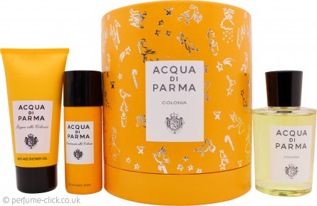 Acqua di Parma Colonia Gift Set 100ml EDC + 75ml Shower Gel + 50ml Deodorant Spray