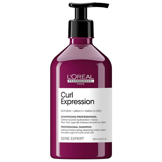 l'oréal professionnel serie expert curl expression intense moisturizing cleansing cream shampoo 500ml