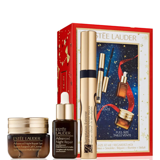 Estée Lauder Gaze at Me Repair, Brighten and Smoulder 3-Piece Gift Set (Worth £107.00)