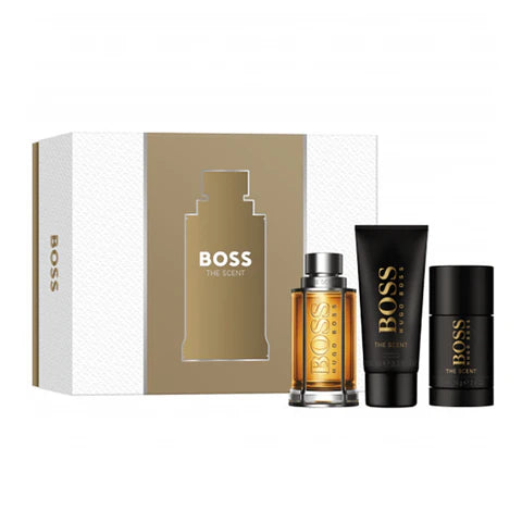 Hugo Boss The Scent Gift Set (100ml EDT + 100ml Shower Gel + 75g Deodorant Stick)