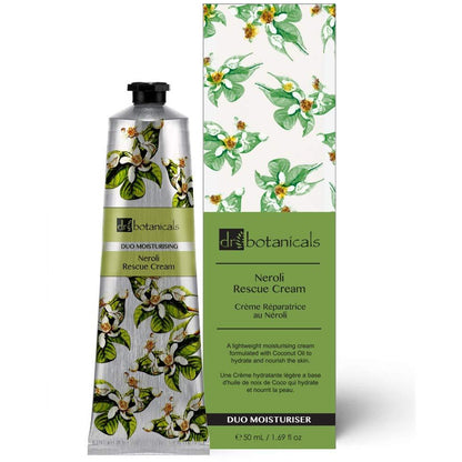 dr botanicals neroli rescue face & hand cream 50ml vegan default title