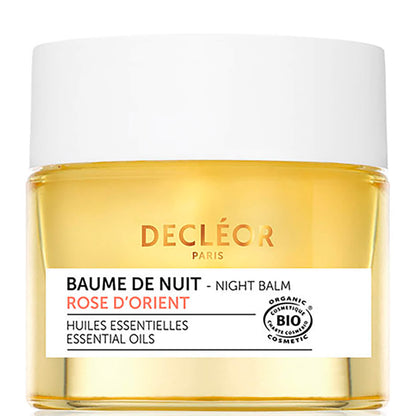 decléor organic rose damascena soothing night balm 15ml