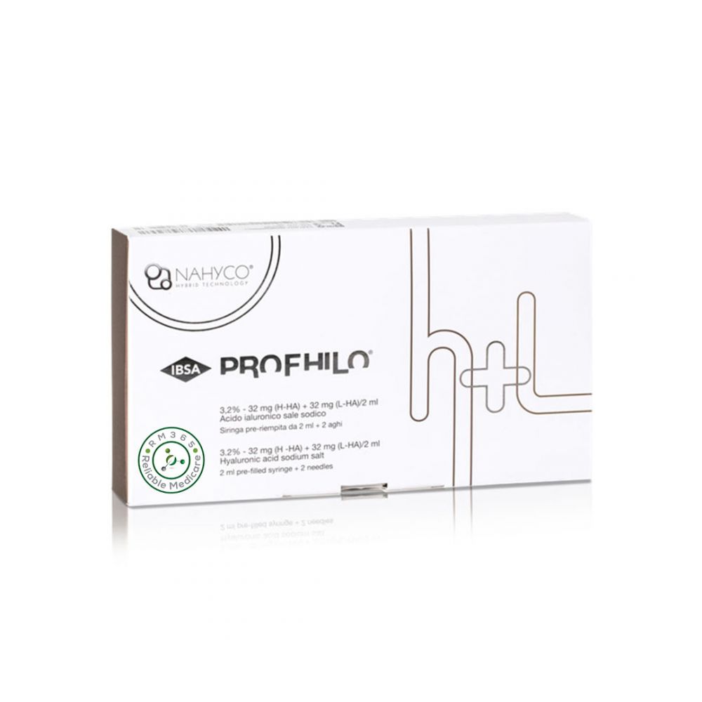 profhilo® h+l 2ml stabilized hyaluronic acid (ha)